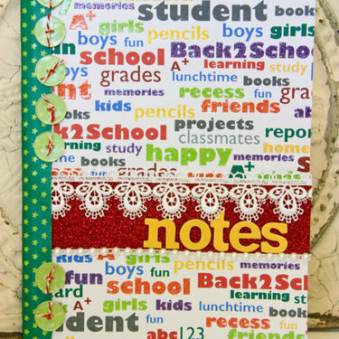 Notes - an altered Comp book