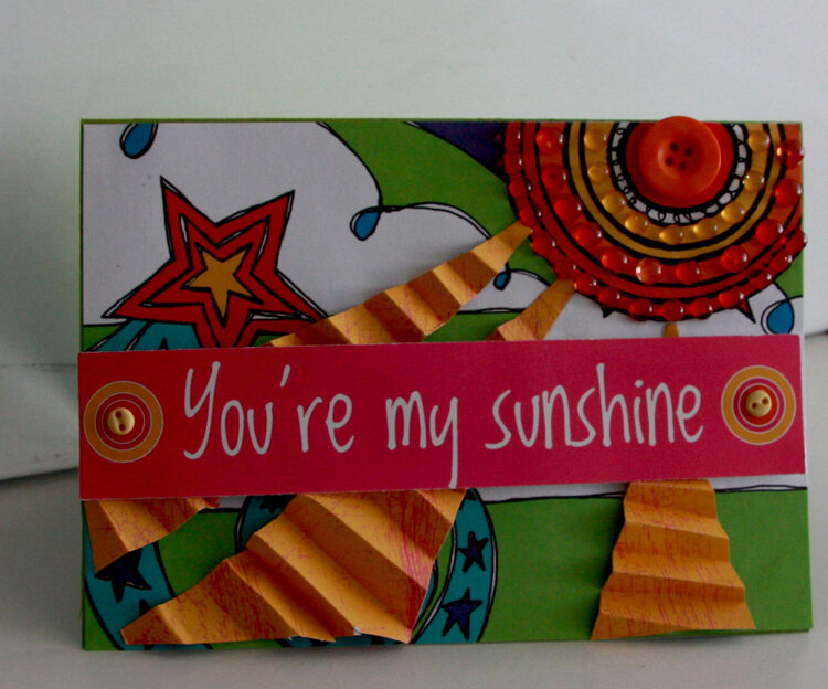 Sunshine card - **Rusty Pickle**