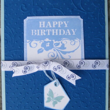 Double Embossed Card