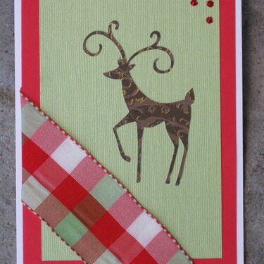 Reindeer Card