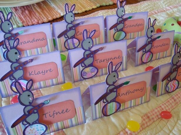 2009 Easter Place Cards