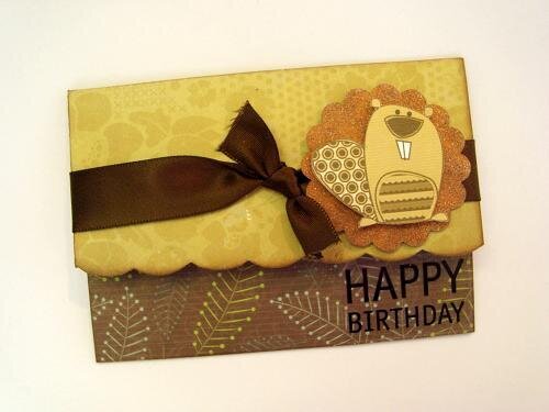 Happy Birthday - Gift Card Holder