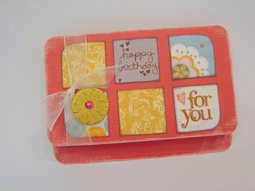 Happy Birthday - For You - Gift Card Holder