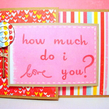 How much do I love you?