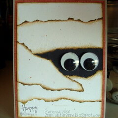 Happy Halloween - Mummy Card