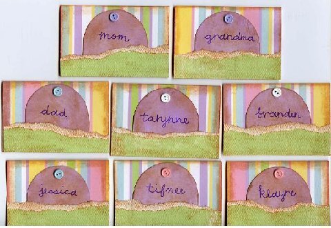 Easter Place Cards