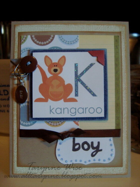 K is for Kangaroo