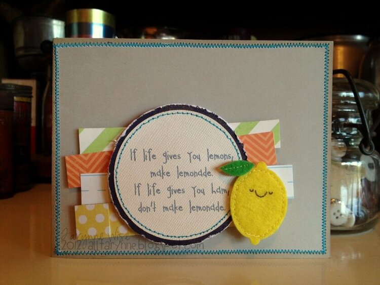 If life gives you lemons..