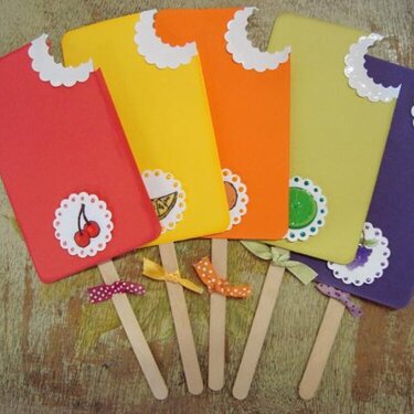Popsicle Cards