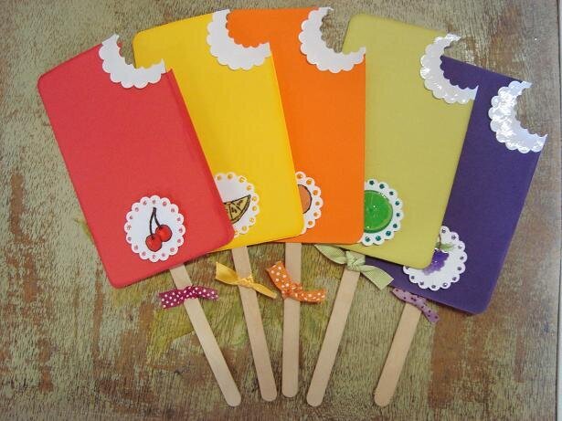 Popsicle Cards
