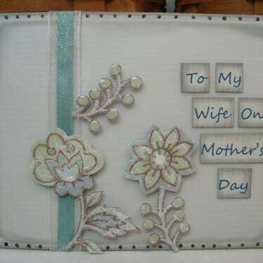 To My Wife On Mother&#039;s Day