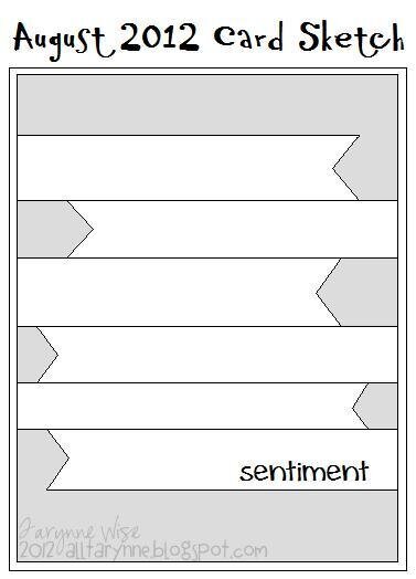 August 2012 Card Sketch