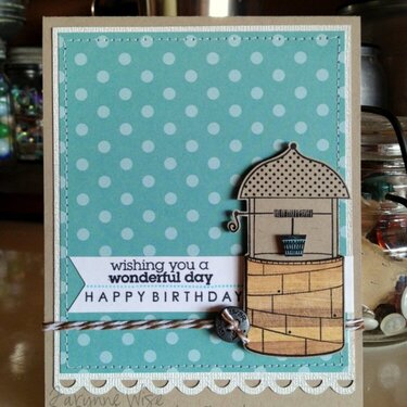 Wishing you a wonderful day, Happy Birthday