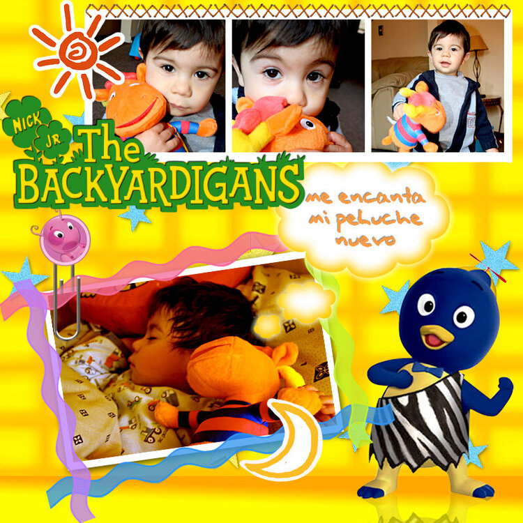 Peluche Backyardigans