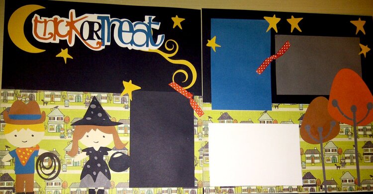 Trick or Treat Layout