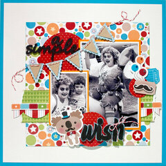 Animal Crackers "A Simple Wish" Layout