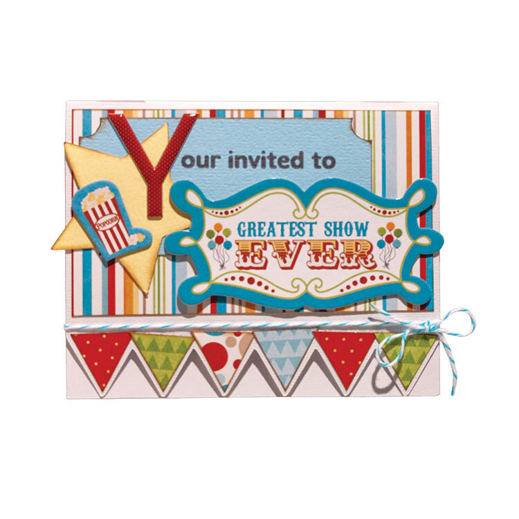 Animal Crackers &quot;Invitation&quot; Card