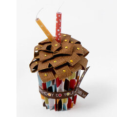 3-D Cupcake by Amy Mitchell