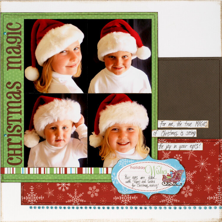 Christmas Magic Layout