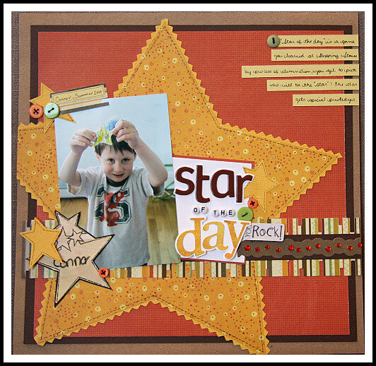 Star of the Day by Cindy Stevens