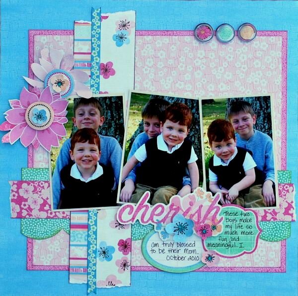 Garden Party &quot;Cherish&quot; Layout