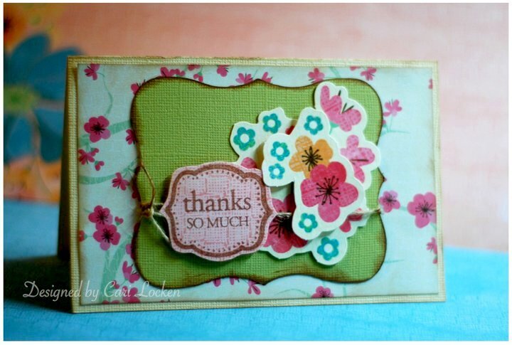 Garden Party &quot;Thanks So Much&quot; Card
