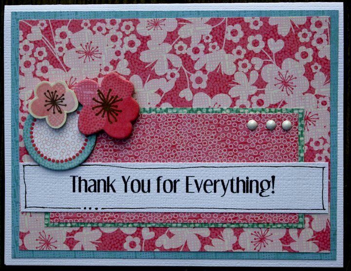 Garden Party &quot;Thank You for Everything&quot; Card