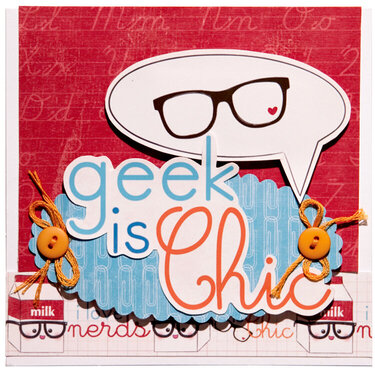 Geek is Chick using Imaginisce Geek is Chic Collection