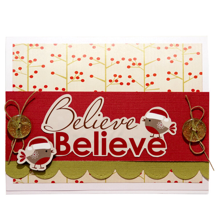 Believe using Imaginisce Santa&#039;s Little Helper Collection