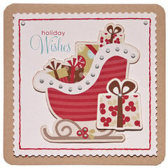 Holiday Wishes using Imaginisce Santa's Little Helper Collection