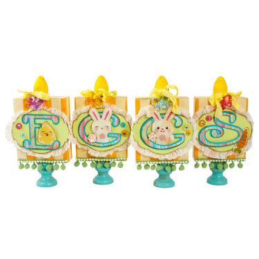 Easter Egg Holders featuring Hippity Hop from Imaginisce