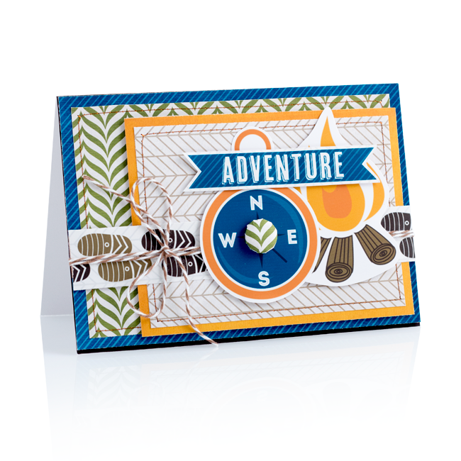Adventure Card featuring Outdoor Adventure from Imaginisce