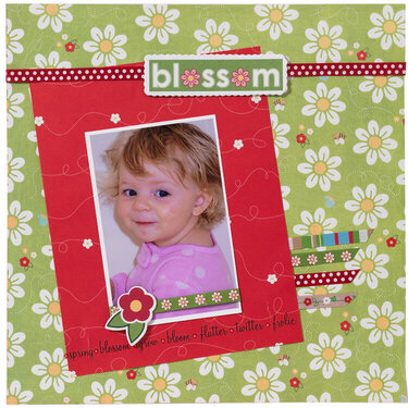 Blossom 12x12 by Nancy Peterson