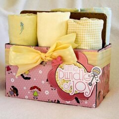 Little Cutie Baby Blankie 6-pack Gift Set by Tracey Taylor