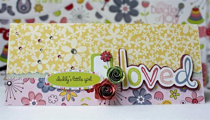 Little Cutie Daddy&#039;s Little Girl Card by Lydia Jackson