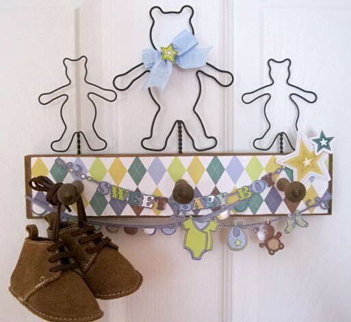 Little Cutie Home Decor Hooks by Marielle LeBlanc