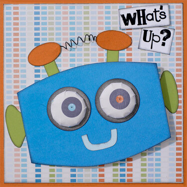What&#039;s Up? Robot Card