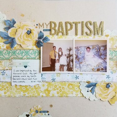My Baptism ****Maggie Holmes***