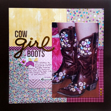 Cow girl boots