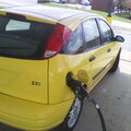mty car! getting 1st tank of gas!