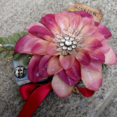 Altered wooden Box "Token"