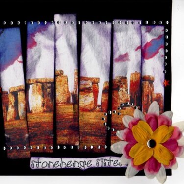 WOW Anniversary Card Challenge **Stonehenge Sisters**