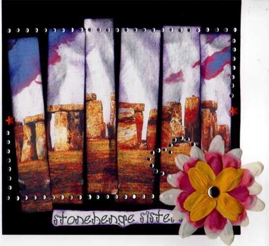 WOW Anniversary Card Challenge **Stonehenge Sisters**