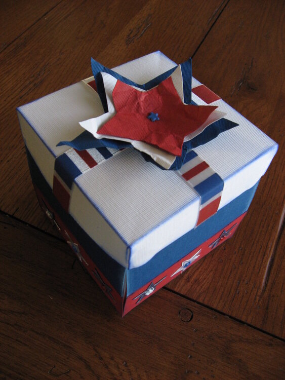 July 4th Exploding Box