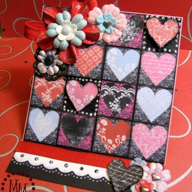 Valentine&#039;s Day Easel Card