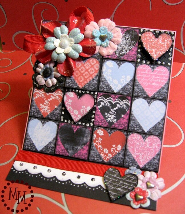Valentine&#039;s Day Easel Card