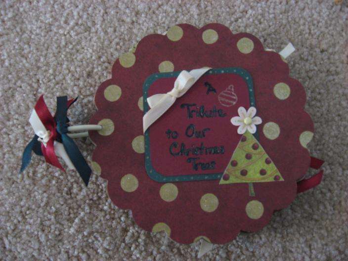 Christmas Tag Book {Cover}