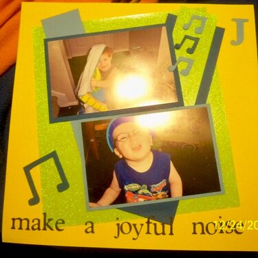 make a joyful noise