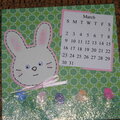 CD Calendar Pages - March