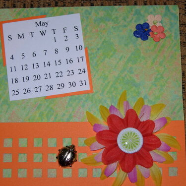CD Calendar Pages - May